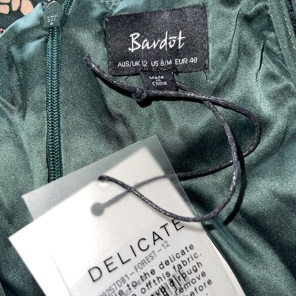 Bardot Lace Sheath Dress Bodycon Sexy - Picture 11 of 12